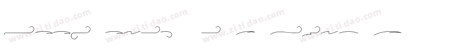 BookwomanSwash DemiSH字体转换